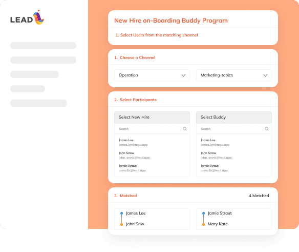Pair New hires with Onboarding Buddies