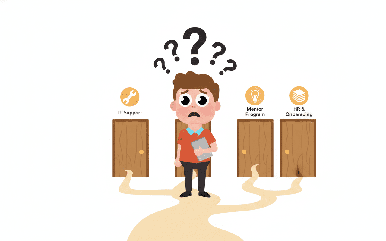 New hire confusion