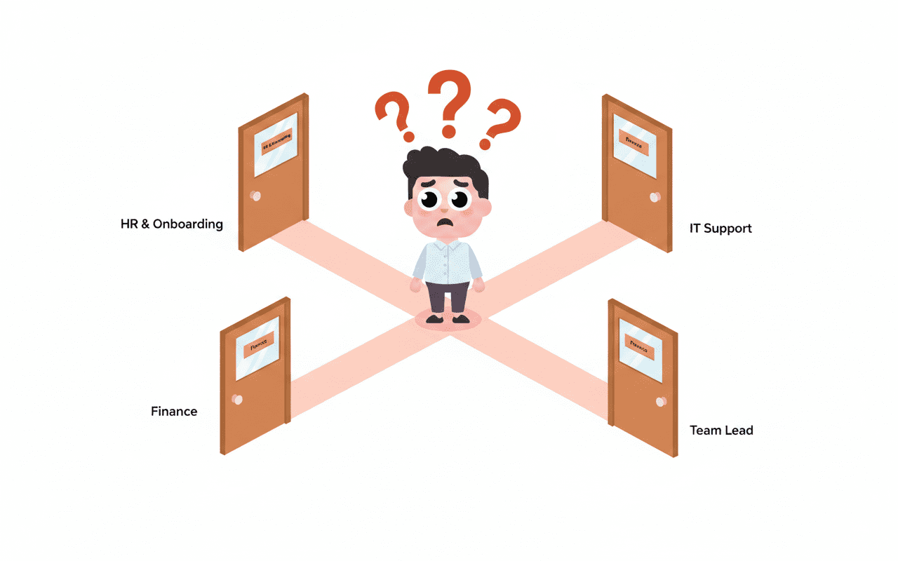 New hire confusion